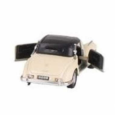 Modelauto mercedes benz 300s auto creme 11 6 cm