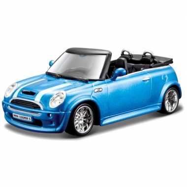 Modelauto mini cooper s cabriolet 1:32