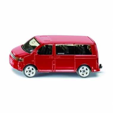 Siku transporter modelauto rood