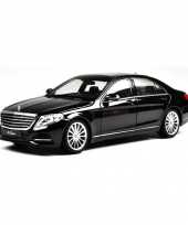 Modelauto mercedes benz s klasse 2015 zwart schaal 1 24 21 x 8 x 6 cm