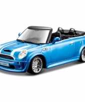 Modelauto mini cooper s cabriolet 1 32